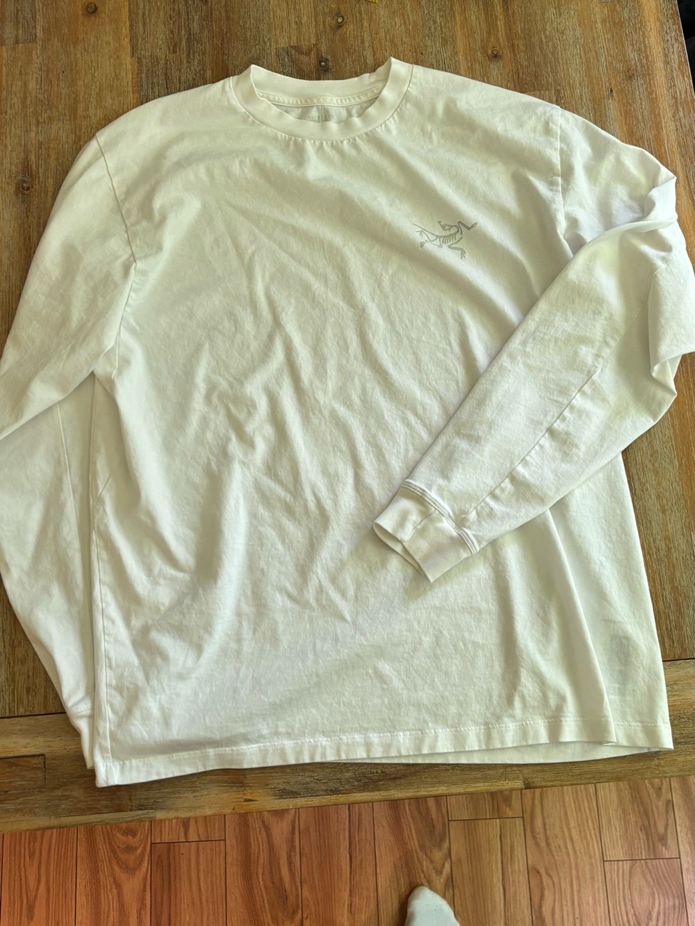 Men‘a arc’teryx kragg long sleeve - White